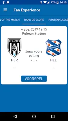 sc Heerenveen android App screenshot 0