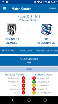 sc Heerenveen android App screenshot 6